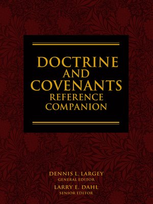 cover image of Doctrine and Covenants Reference Companion